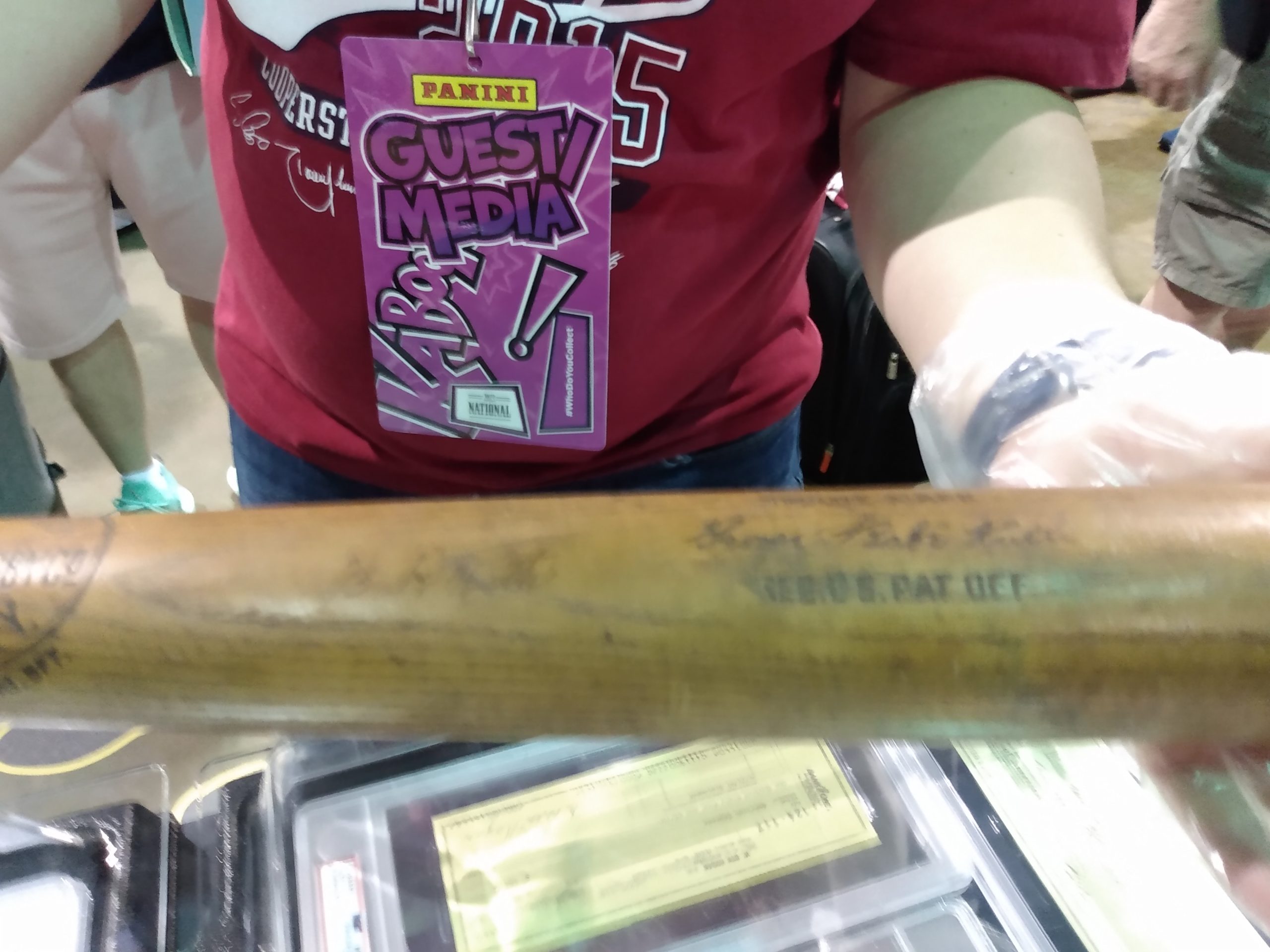 Holding Baseball History in One’s Hands: A Babe Ruth Bat