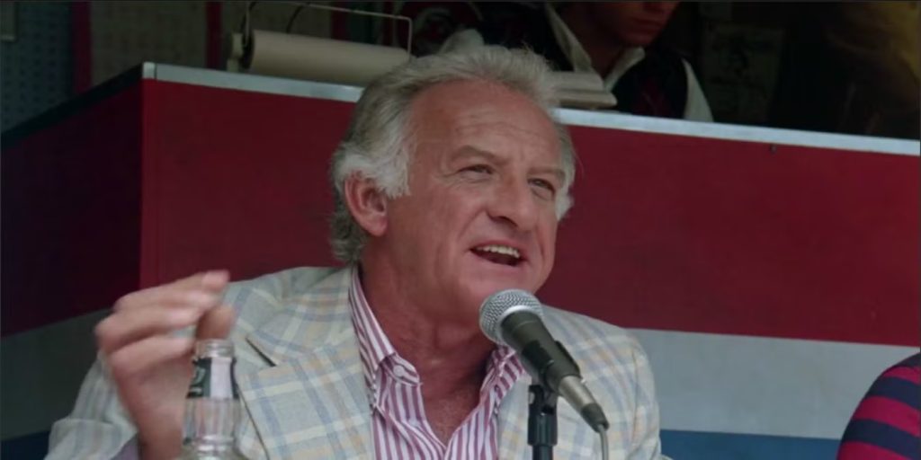 Bob Uecker in Major League.